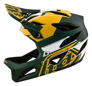Troy Lee Designs Stage MIPS Helmet, Vector, green