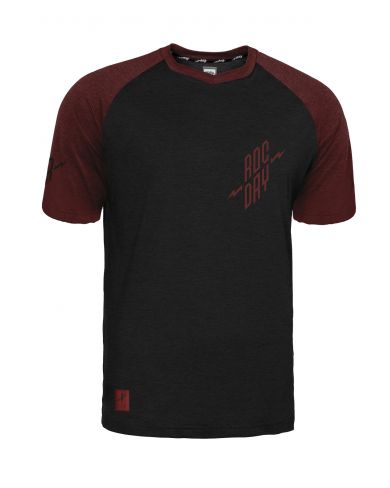 ElementStore - men_tech_short-sleeve-jersey_STAGE-SHORT_black-red