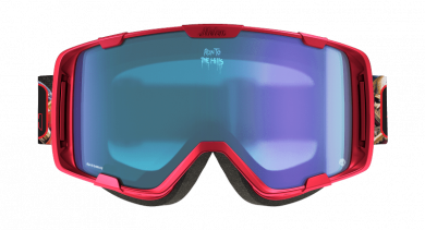 ElementStore - 2301010408-Parker Goggle (mtb)-RED_ IRON MAIDEN EDDIES_ BLUE CHROME-front