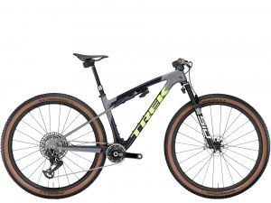 Trek Supercaliber SLR 9.9 Flight Attendant Gen 2 Navy Carbon Smoke Blue/Slate Grey/Glowstick Green 2025