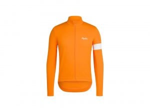 Zimní cyklistická bunda Rapha Core Orange