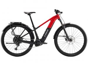 Trek Powerfly+ 4 Equipped Gen 5 Gloss Radioactive Red/Matte Dark Star 2025