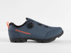 Horské tretry Bontrager Evoke Blue/Radioactive Orange