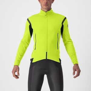 Castelli pánská bunda Perfetto RoS 2 Electric Lime/Dark Gray