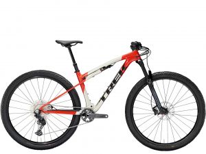 Trek Supercaliber SL 9.6 Gen 2 Lunar Silver/Lava Red 2025