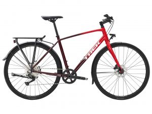 Trek FX 3 Disc Equipped Viper Red to Cobra Blood Fade 2023